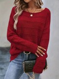 Plus Size Women Knitting Sweater