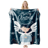 Christmas Holiday Blanket Flannel Throw