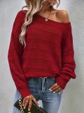 Plus Size Women Knitting Sweater
