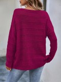 Plus Size Women Knitting Sweater