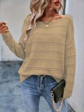 Plus Size Women Knitting Sweater
