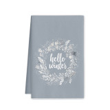 Christmas Print Dish Cloth Holiday Towel