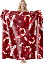 Christmas Holiday Blanket Flannel Throw