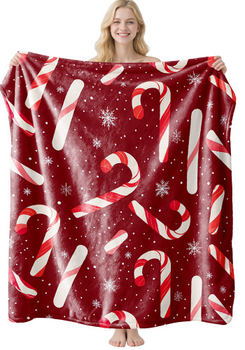 Christmas Holiday Blanket Flannel Throw