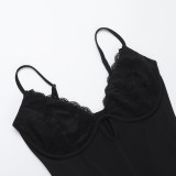 Women Lace-Up Sexy Jumpsuit