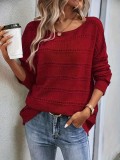 Plus Size Women Knitting Sweater