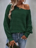 Plus Size Women Knitting Sweater