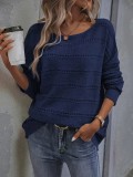 Plus Size Women Knitting Sweater
