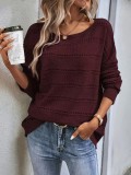 Plus Size Women Knitting Sweater