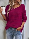 Plus Size Women Knitting Sweater