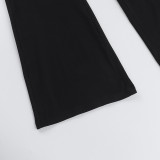 Women Lace-Up Sexy Jumpsuit