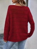 Plus Size Women Knitting Sweater