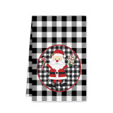 Christmas Print Dish Cloth Holiday Towel