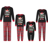 Family Autumn Winter Christmas Homewear Cotton Matching Pajamas Set
