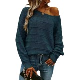 Plus Size Women Knitting Sweater