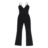 Women Lace-Up Sexy Jumpsuit
