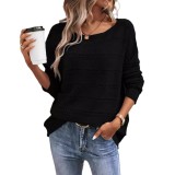 Plus Size Women Knitting Sweater