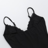 Women Lace-Up Sexy Jumpsuit