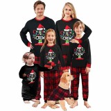 Family Autumn Winter Christmas Homewear Cotton Matching Pajamas Set