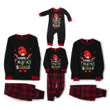 Family Autumn Winter Christmas Homewear Cotton Matching Pajamas Set