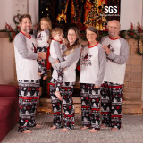 Family Christmas Homewear Print Long Sleeve Pajamas Set