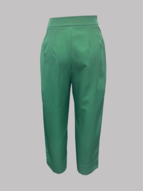 Women Irregular Long-Sleeved Top and Harem Pants Two-Piece Set