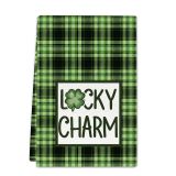 Christmas Print Dish Cloth Holiday Towel