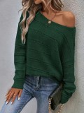 Plus Size Women Knitting Sweater