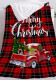 Christmas Double-Sided Flannel Holiday Blanket