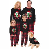 Family Autumn Winter Christmas Homewear Cotton Matching Pajamas Set