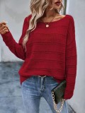 Plus Size Women Knitting Sweater