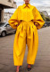 Women Irregular Long-Sleeved Top and Harem Pants Two-Piece Set