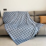 Christmas Holiday Blanket Flannel Print Shawl Sofa Throw