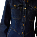 Women Long-Sleeved Maxi Dress