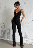 Women Lace-Up Sexy Jumpsuit