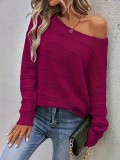 Plus Size Women Knitting Sweater