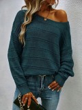 Plus Size Women Knitting Sweater