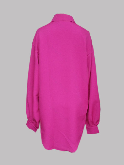 Women Irregular Long-Sleeved Top and Harem Pants Two-Piece Set