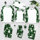 Family Christmas Homewear Letter Print Matching Pajamas