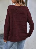 Plus Size Women Knitting Sweater
