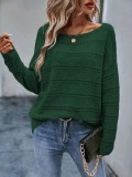 Plus Size Women Knitting Sweater