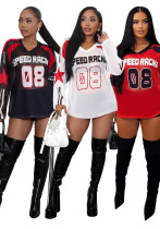 Women's Casual Streetwear Loose Mesh T-Shirt Sport Top