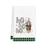 Christmas Print Dish Cloth Holiday Towel