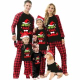 Family Autumn Winter Christmas Homewear Cotton Matching Pajamas Set