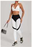 Women Color Block Yoga Two-Piece Set