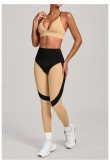 Women Color Block Yoga Two-Piece Set