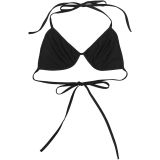 Women Sexy Solid Backless Top and Pants Two-piece Set