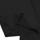 Women Sexy Solid Backless Top and Pants Two-piece Set