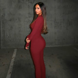 Women Casual Women Asymmetrical V-Neck Long Sleeve Top and Trousers Two-Piece Set