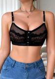 Women Sexy See-Through Lace Bra Underwear